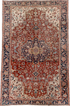 Antique Heriz Area Rug (7' x 11')