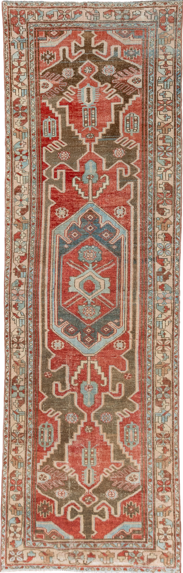 Antique Malayer Runner Rug (3' x 10')