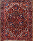 Antique Heriz Area Rug (9' x 11')