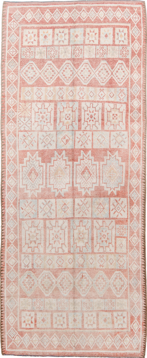 Antique Moroccan Runner Rug (4' x 11')