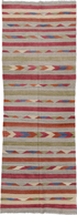 Vintage Kilim Runner Rug (3' x 9')