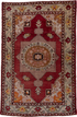 Vintage Oushak Area Rug (6' x 9')