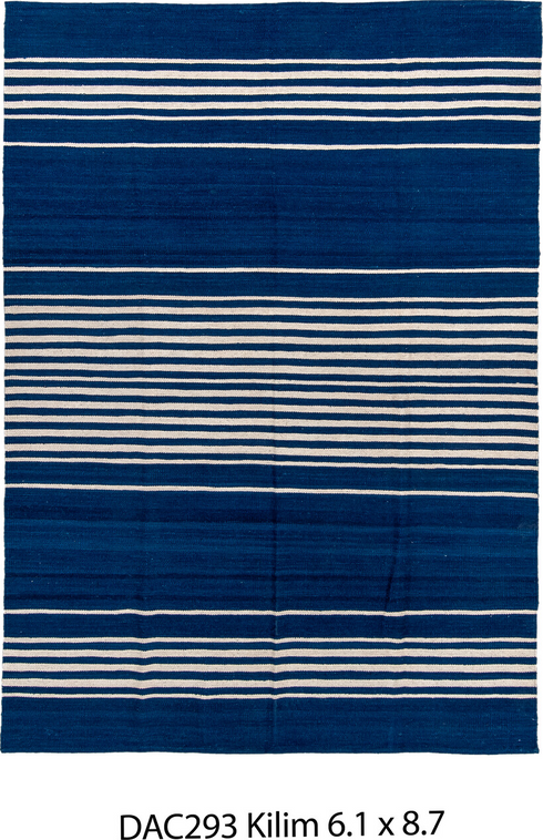 Vintage Kilim Area Rug (6' x 8')