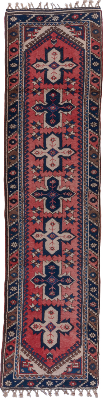 Vintage Oushak Runner Rug (2' x 9')