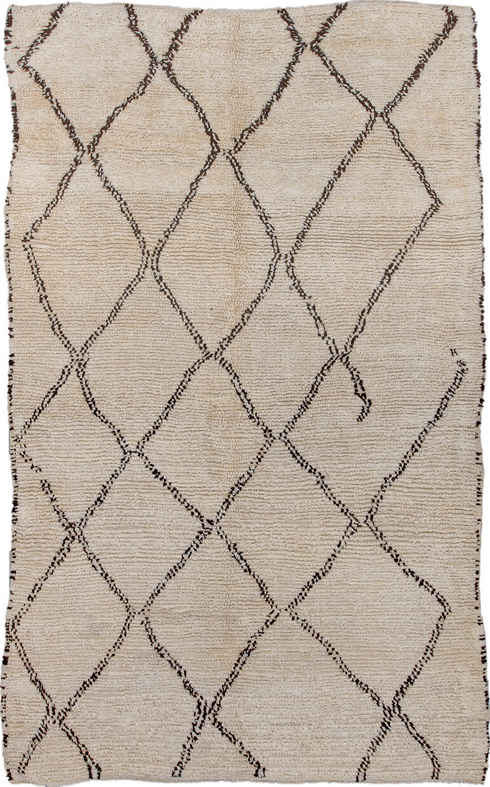 Antique Moroccan Area Rug (5' x 9')
