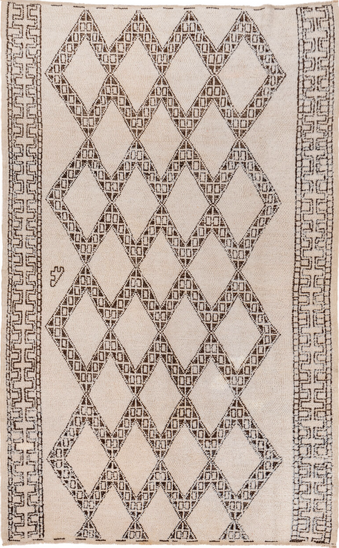 Vintage Moroccan Area Rug (5' x 8')