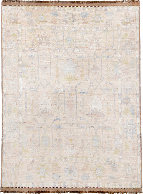 Vintage Oushak Area Rug (9' x 12')