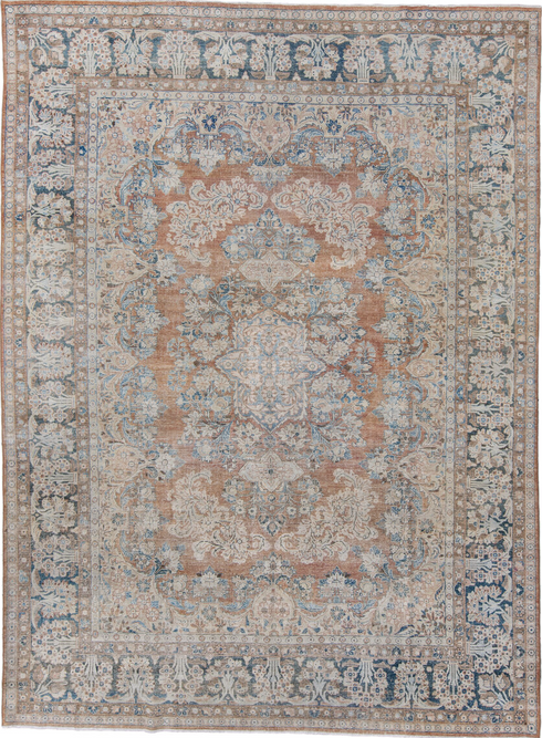 Antique Mahal Area Rug (9' x 12')