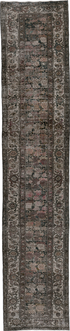 Antique Malayer Runner Rug (3' x 16')