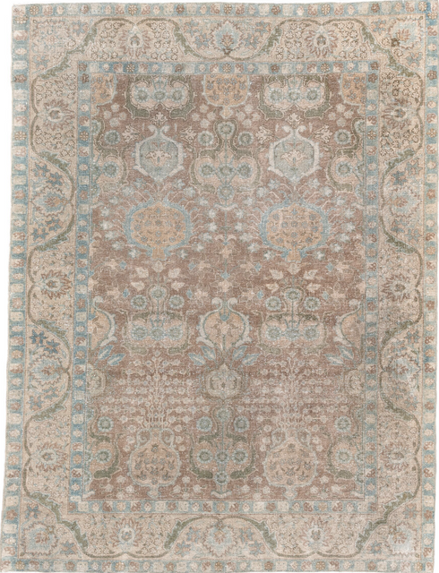 Antique Tabriz Area Rug (4' x 6')