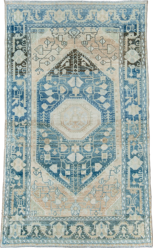 Antique Malayer Area Rug (3' x 6')