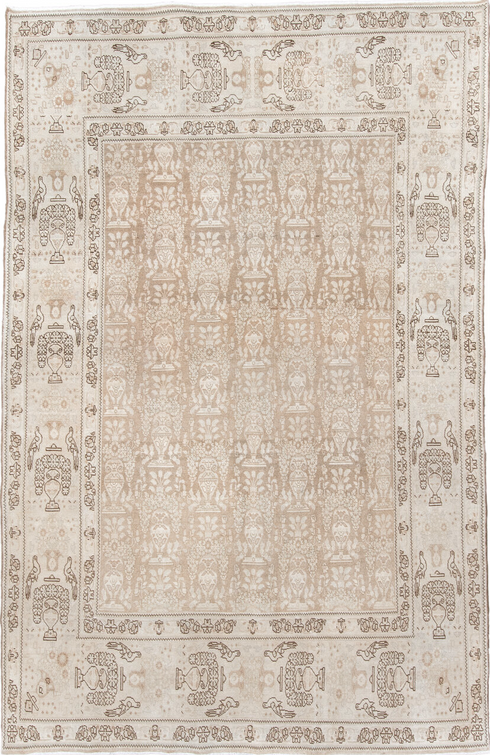 Antique Tabriz Area Rug (6' x 9')