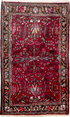 Antique Dargazin Area Rug (2' x 4')