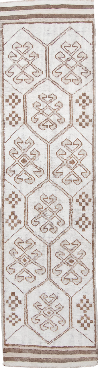 5' x 8' one-of-a-kind handmade vintage Kilim medium size rug. Color palette: blue, brown, dark gray, gray, light blue