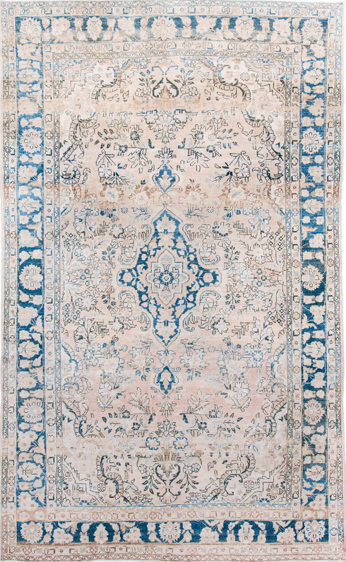 Antique Hamadan Area Rug (6' x 9')