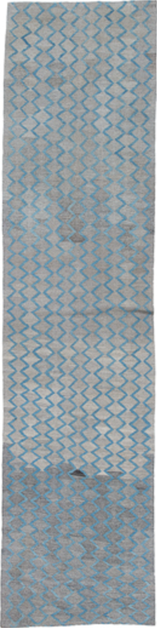 Vintage Kilim Runner Rug (3' x 12')