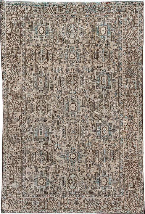 Antique Karaje Area Rug (7' x 11')