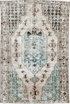 Vintage Mazlaghan Area Rug (4' x 6')