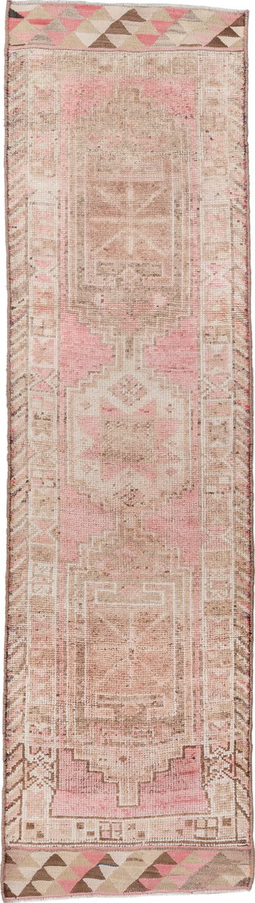 Antique Kars Runner Rug (3' x 11')