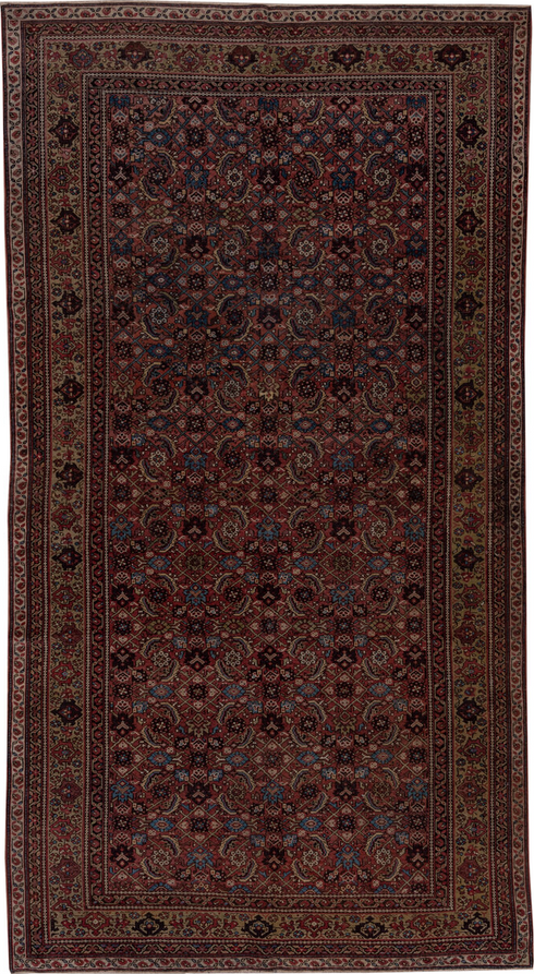 Antique Malayer Area Rug (5' x 9')