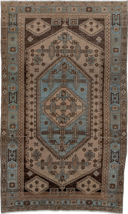 Antique Malayer Area Rug (4' x 7')