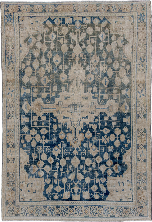 Antique Hamadan Area Rug (4' x 6')