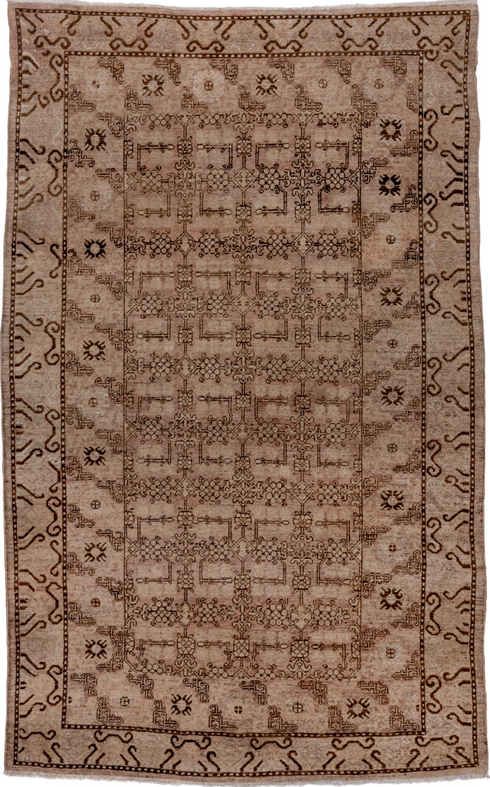 Antique Khotan Area Rug (6' x 9')