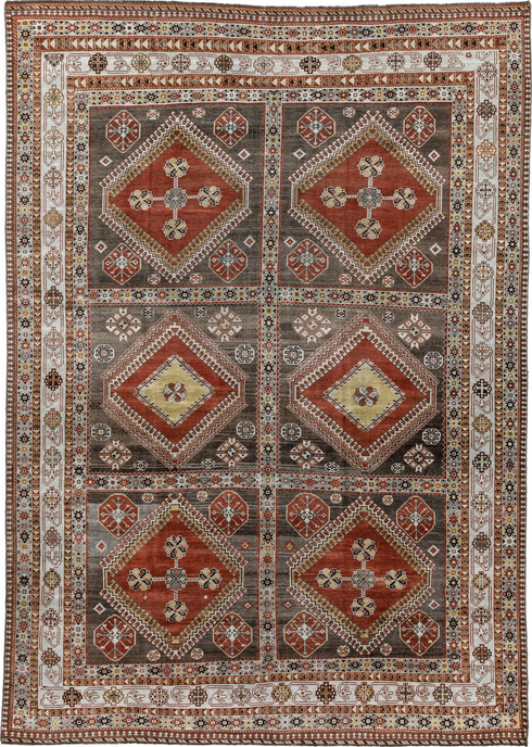 Antique Shiraz Area Rug (6' x 9')