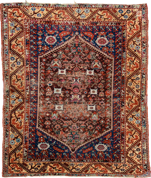 Vintage Anatol Area Rug (4' x 5')