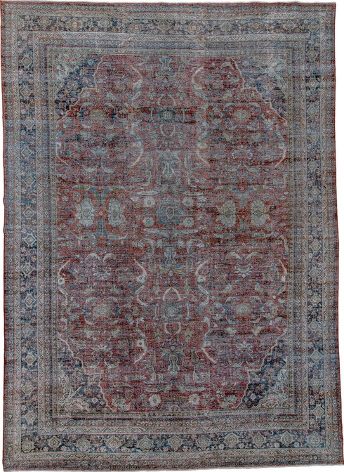 Antique Mahal Area Rug (10' x 14')