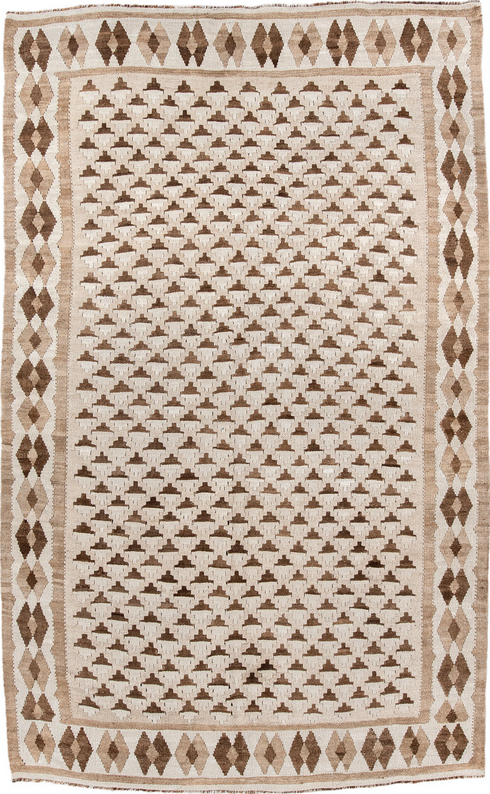 Antique Kilim Area Rug (6' x 10')