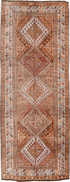 Antique Anatol Runner Rug (4' x 12')