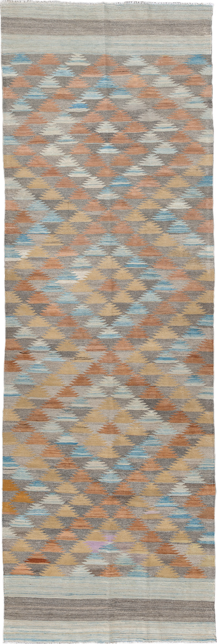 Vintage Kilim Runner Rug (3' x 9')