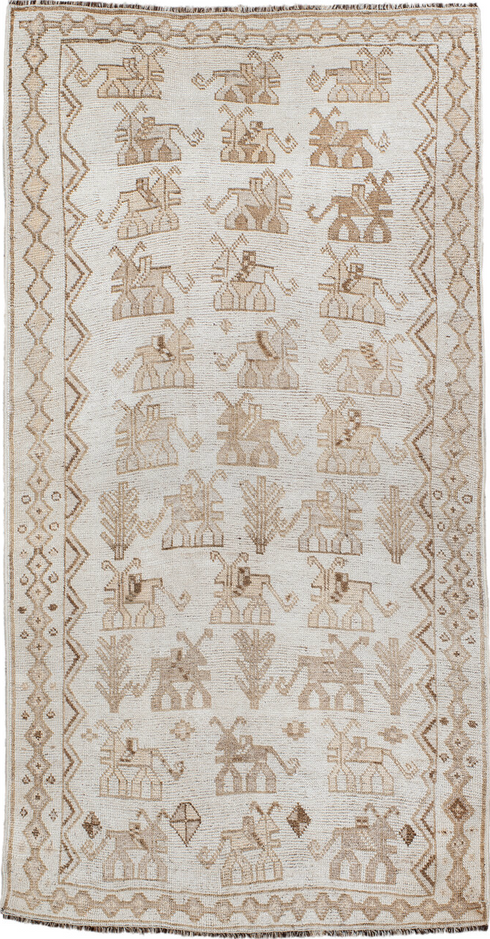 Antique Gabbe Area Rug (3' x 6')