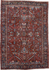 Antique Heriz Area Rug (7' x 10')