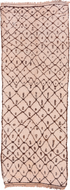 Antique Moroccan Runner Rug (4' x 13')