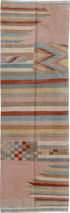 Vintage Kilim Runner Rug (3' x 10')