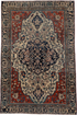 Antique Far.Sarouk Area Rug (3' x 4')