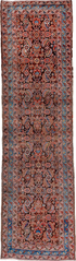 Vintage Bakhshayesh Runner Rug (3' x 13')