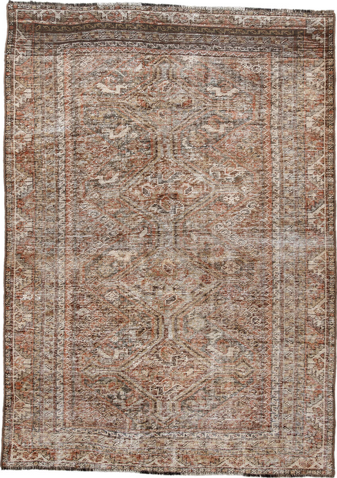 Antique Shiraz Area Rug (4' x 6')