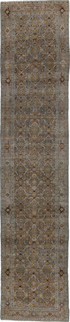 Antique Bidjar Runner Rug (3' x 16')