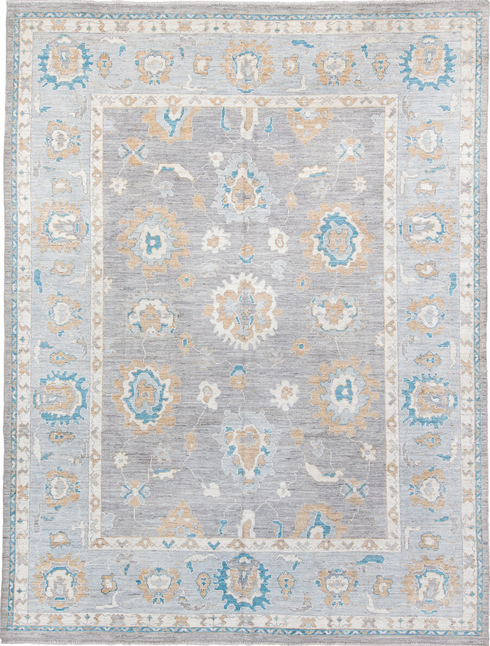 Vintage Oushak Area Rug (8' x 11')