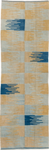 Vintage Kilim Runner Rug (2' x 8')