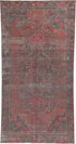 Vintage Distressed Area Rug (4' x 8')