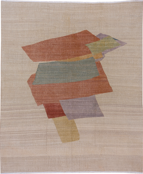 Vintage Kilim Area Rug (8' x 9')