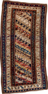Antique Caucasian Area Rug (2' x 5')