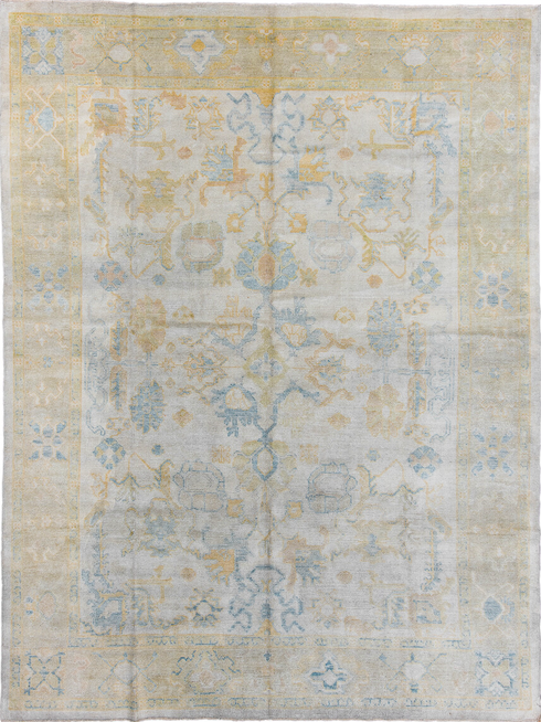 Vintage Oushak Area Rug (8' x 10')