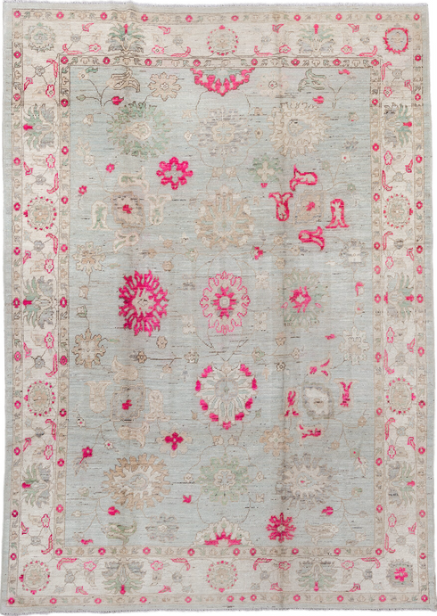 Vintage Oushak Area Rug (9' x 12')