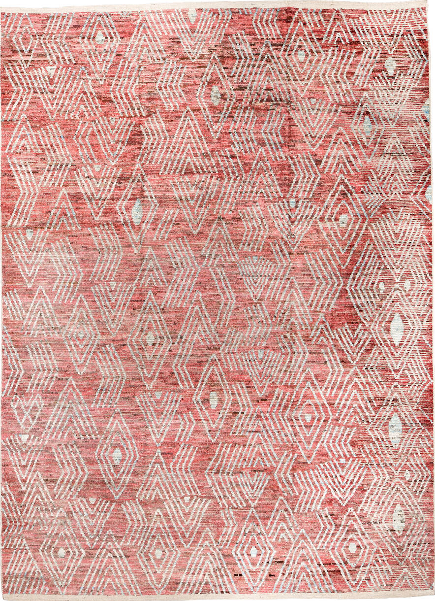 10' x 14' one-of-a-kind handmade vintage Tulu large size rug. Color palette: brown, dark gray, dim gray, gray, indian red