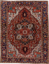 Antique Heriz Area Rug (9' x 12')